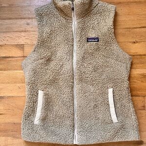 Patagonia Medium Cream Sherpa Fleece Vest